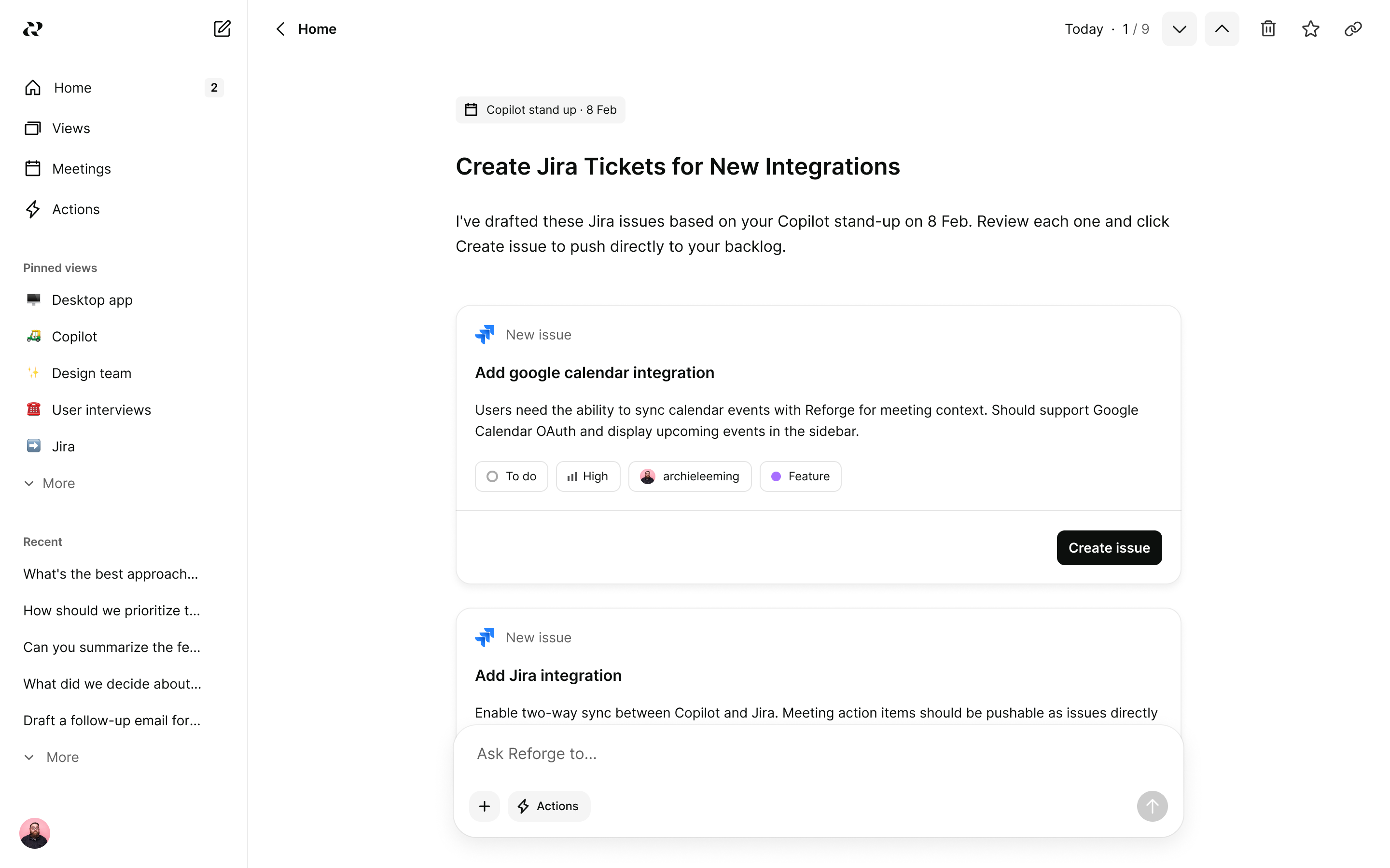 Reforge Copilot – 2